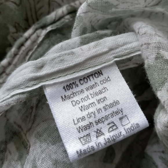 Daughters Of India Diya Midi Dress Pistachio Green XS - Picture 10 of 16